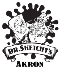 Akron Dr. Sketchy logo