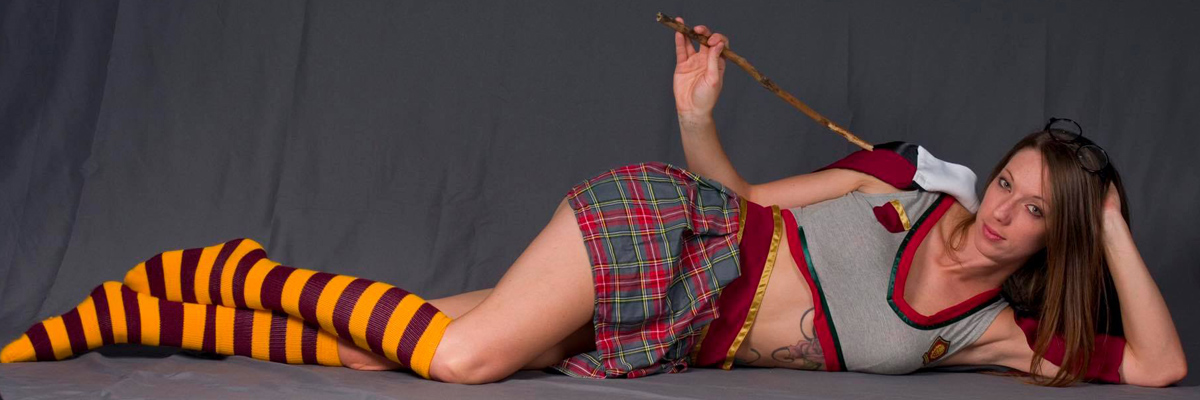 Lightning Lane posing
